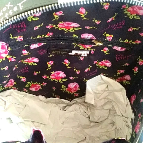 Adorable NWT Betsey Johnson French Bulldog Black Doggy Backpack - Picture 9 of 13